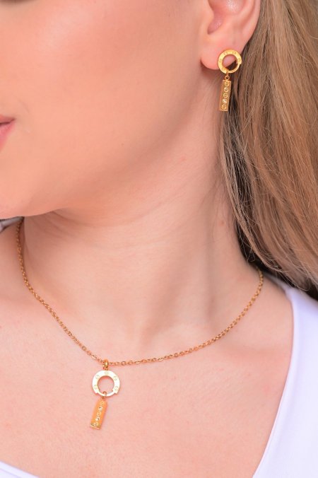 طقم ماركه كارتيير قطعتين